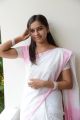 Telugu Actress Sree Divya Cute Pics in White Saree
