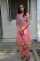 Actress Sri Divya in Light Pink Red Salwar Kameez Cute Photos
