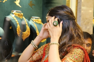 Sree Leela launches CMR Jewelery Showroom in AS Rao Nagar Photos