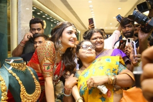 Sree Leela launches CMR Jewelery Showroom in AS Rao Nagar Photos