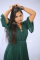 Actress Sree Madhuri in Green Dress Photos @ Batch Trailer Launch