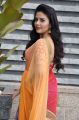 Actress Sree Mukhi in Saree Images @ Chandrika Trailer Launch