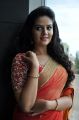Actress Srimukhi in Saree Images @ Chandrika Trailer Launch