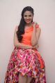 Actress Sree Mukhi Hot in Orange Dress Images