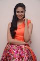 Telugu Actress Sree Mukhi Hot Images in Orange Dress