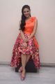 Actress Sree Mukhi Orange Dress Images at Thank You Mithrama Special Screening