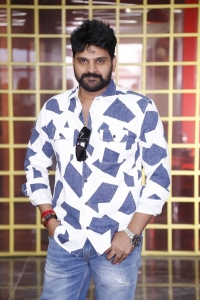 Actor Sree Vishnu Pictures @ Alluri Movie Interview