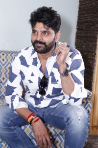 Actor Sree Vishnu Pictures @ Alluri Movie Interview