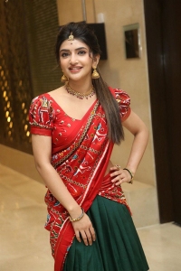 Bhagavanth Kesari Heroine Sreeleela Cute Saree Stills