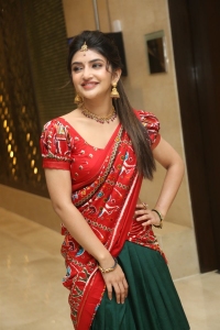 Bhagavanth Kesari Actress Sreeleela Cute Saree Stills