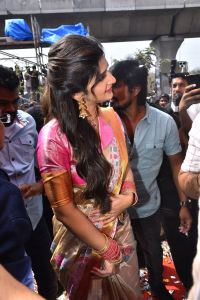 Actress Sreeleela Inaugurates CMR Family Mall in Kukatpally Photos