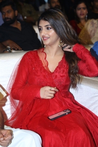 Wanted PanduGod Actress Sreeleela Red Dress Pics