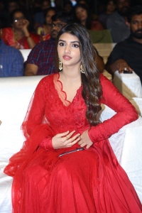 Actress Sreeleela Red Dress Pics @ Wanted PanduGod Pre Release