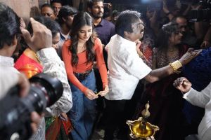 Sreeleela Inaugurates Girlfriend Mandi Restaurant Banjara Hills Photos