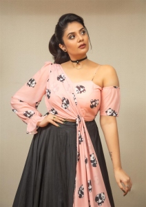 Telugu Anchor Sreemukhi Photoshoot Pics