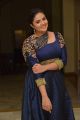 Diksoochi Actress Sreemukhi in Blue Dress New Pictures