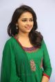 Actress Sri Divya Green Churidar Images