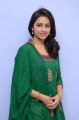 Beautiful Tamil Actress Sree Divya Images in Green Churidar