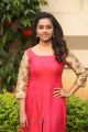 Actress Sree Divya in Red Long Dress Photos