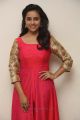 Actress Sri Divya in Red Long Dress Photos