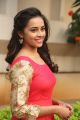 Actress Sri Divya Hot in Red Long Dress Photos