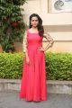 Actress Sri Divya in Red Long Dress Photos