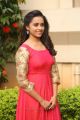 Tamil Actress Sri Divya in Red Dress Photos