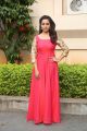 Actress Sri Divya in Dark Pink Long Dress Photos