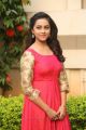 Actress Sri Divya Hot Red Dress Photos