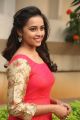 Actress Sri Divya in Dark Pink Long Dress Photos