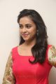 Tamil Actress Sri Divya in Red Dress Photos