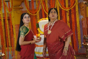 Suhasini, Kavitha in Sri Kannika Parameshwari Movie Stills