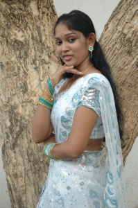 Sri Priyanga Hot Photos in White Saree