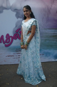 Actress Sri Priyanga at Nila Meethu Kadhal Movie Audio Launch