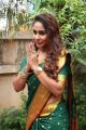 Actress Sri Reddy Silk Saree Photos