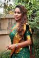 Actress Sri Reddy Silk Saree Photos