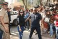 Ameesha Patel @ Sridevi Death Celebs visit Anil Kapoor House Stills