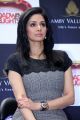 Actress Sridevi Latest Hot Pics in Short Grey Zara dress