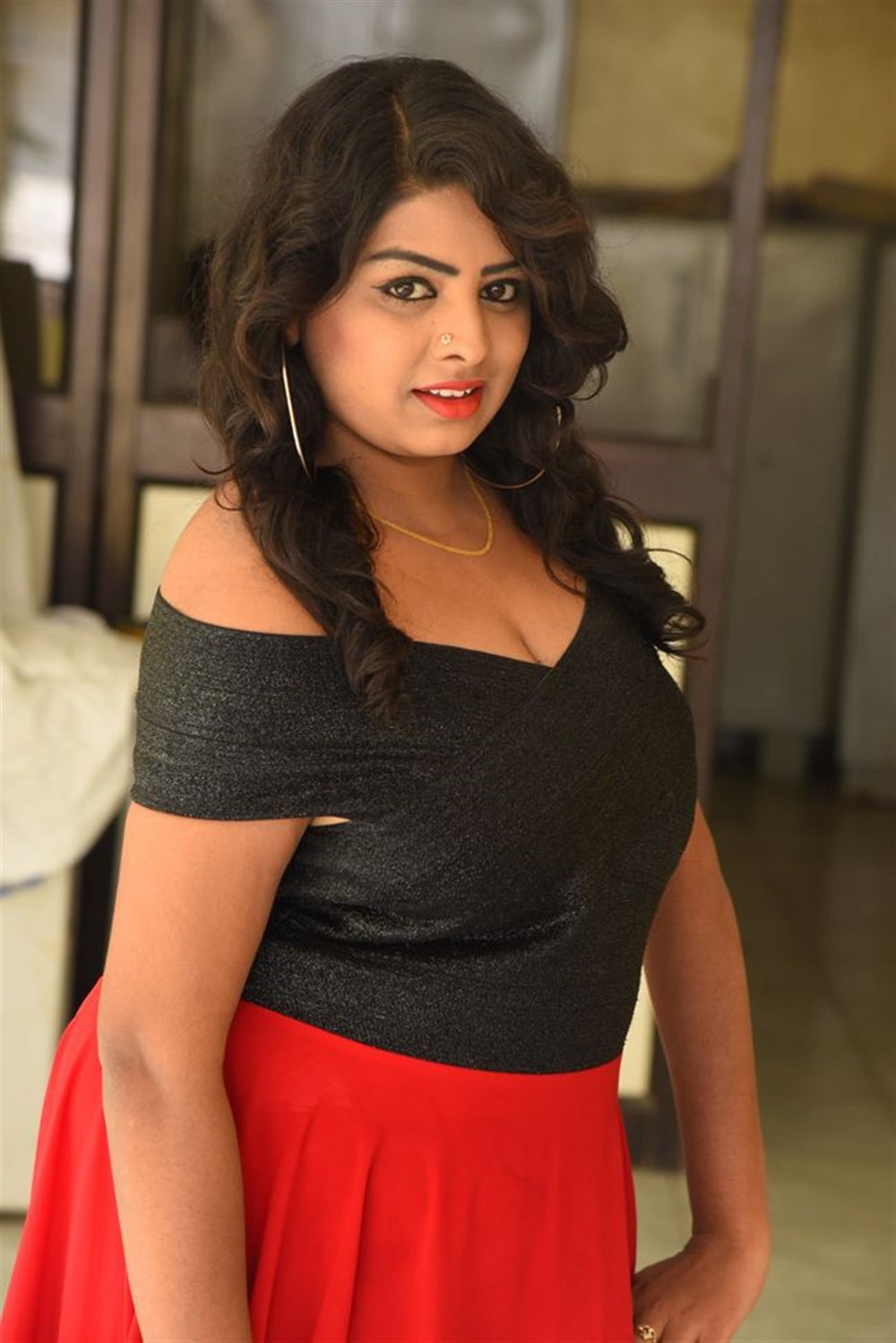 Actress Sridevi Panidala Photos @ Hello Madam First Look Launch ...