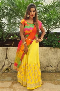 Actress Srilekha Reddy Photos in Half Saree