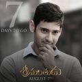 Mahesh Babu's Srimanthudu Release Countdown Posters