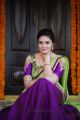 Actress Srimukhi Saree Photoshoot Images