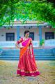 Actress Srimukhi Saree Photoshoot Images