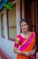 Anchor Sreemukhi Saree Photoshoot Images