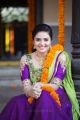 Actress Sreemukhi Saree Photoshoot Images