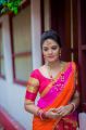 Anchor Srimukhi Saree Photoshoot Images