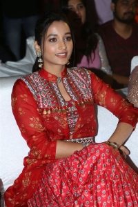 Actress Srinidhi Shetty Red Dress Pics @ Cobra Pre Release