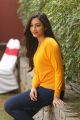Actress Srinidhi Shetty Yellow Dress Pictures @ KGF Success Meet