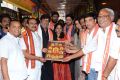 Srinivasa Kalyanam Team visits Kanaka Durga Temple Vijayawada Stills