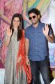 Raashi Khanna, Nithin @ Srinivasa Kalyanam Vijayawada Press Meet Photos